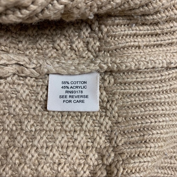 Philosophy Cable Knit Mock Neck Sweater - Picture 6 of 6